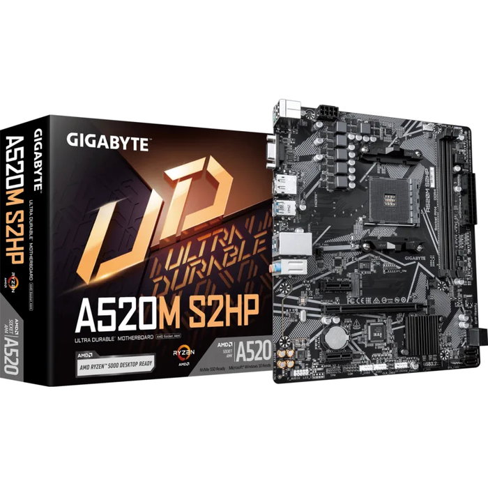 Gigabyte A520M S2HP Micro ATX Socket AM4 DDR4